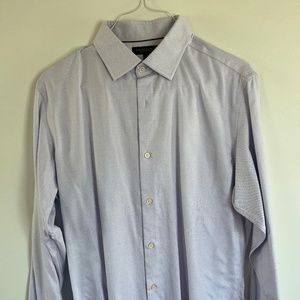 Banana Republic Men's Long Sleeve Button Down Dress Shirt - Size L 16 - 16.5